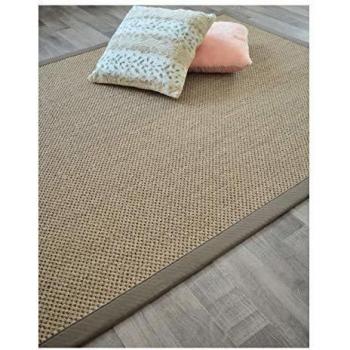Alfombra de sisal Kidara Orge Ganse Taupe 160x230 cm