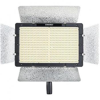 YONGNUO YN1200 Pro - Lámpara de estudio LED con temperatura de color de 5600 K y brillo ajustable para cámaras réflex de videocámaras, como Canon Nikon Pentax Olympus Samsung Panasonic JVC, etc.