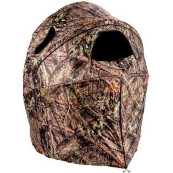 Ameristep Deluxe Tent Chair Blind, Mossy Oak Break Up Country, 300 Durashell Plus, 60in High, 61in Wide