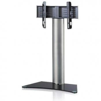 VCM Soporte vertical de TV Findal cristal negro