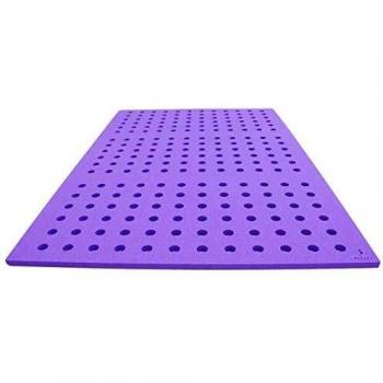 Leisis Tapiz Bebé con Orificios Grande 150x100x2 cm Morado para Juguetes de Playa