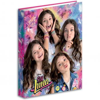 Soy Luna- Carpeta A4 Anillas
