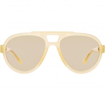 Linda Farrow THE ATTICO JURGEN ATTICO47 C3 Women's Sunglasses Yellow Size 60