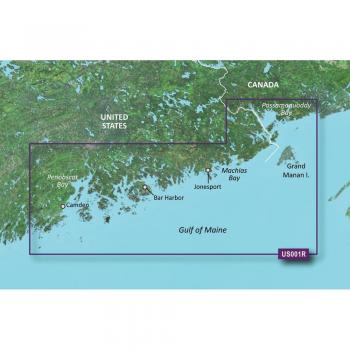 Garmin BlueChart g2 Vision HD - VUS001R - North Maine - MicroSD/SD
