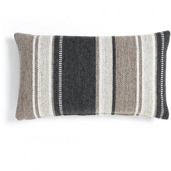 Kavehome Cojín Eland 30x50, quartz gris