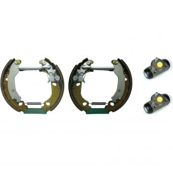 Kit de frenos Brembo K 23 052 para frenos a tambor, compatible con FIAT 500 (3 puertas), Panda II (5 puertas) y 500 C Cabriolet