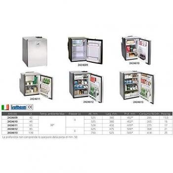 Frigorífico Isotherm Elegance 130L Compresor 12/24V Plata