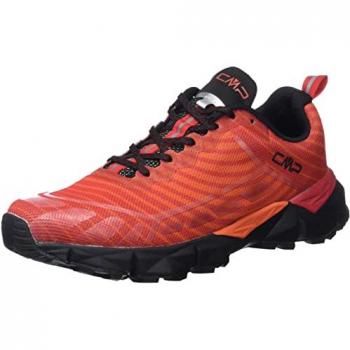 Zapatillas de Trail Running CMP Thiaky Trail 31q9597, para carreras de montaña, color rojo (Fire), talla 45 EU