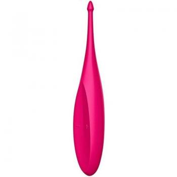 Satisfyer Twirling Fun Clit Stim Tip Vibrator Pink