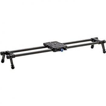 Benro Move-Over 8B Carbon Fiber Camera Slider with Case - 600mm Length, Smooth Movement Up to 23.6