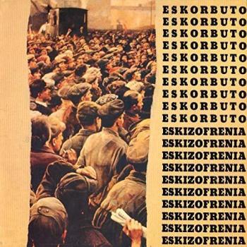 Murky Green Vinyl LP Eskizofrenia by Twins with Poster