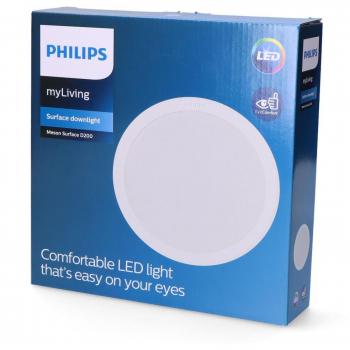 Philips Meson Downlight LED de Superficie 23.5W 1820lm 4000K Luz Día Ø22.17x5cm