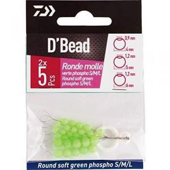 Daiwa - Kit Fishing Beads Round Soft Green Phospho - PE361682