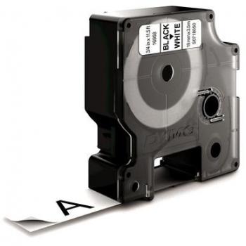 Etiquetas Durable D1 - Negro sobre blanco - 19mm x 5.5m - S0718050