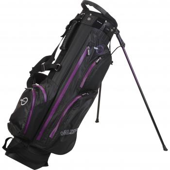 Spalding Waterproof - Bolsa con trípode para palos de golf, color negro, talla 7.5-pulgadas