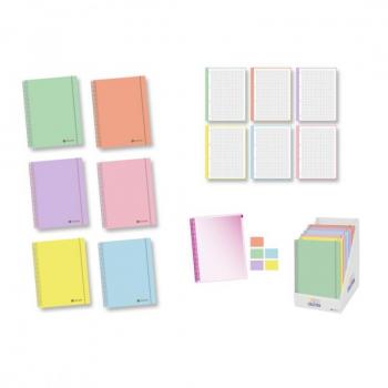 Golden 327709 - Cuaderno Pastel Soft Touch A5, 120H. 90 grs. Microperforado