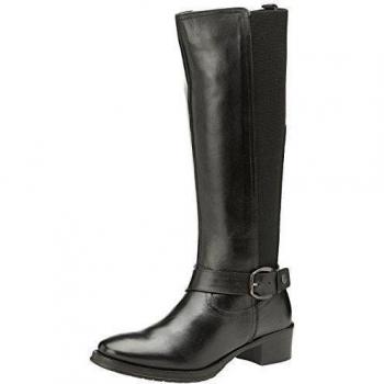 Initiale Indecis - Botas de equitación para mujer, color negro