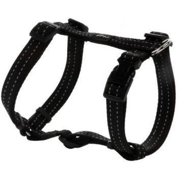 Rogz Utilidad tamaño Mediano 5/8-inch Serpiente Reflectante Ajustable Perro h-Harness