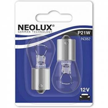 Bombilla Neolux N382 STANDARD 7506P21W 21W 12V BA15s (2 Unidades blister)