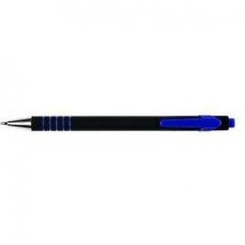 Bolígrafo Q-Connect Retráctil con Grip 0,7 mm Azul KF00673