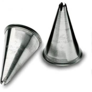 Lacor - 68985 - Pack 6 Boquillas Rosa Inox. 15cm