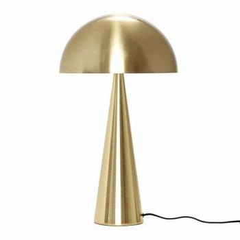 Lámpara de mesa Hübsch Interior, altura 52 cm, acabado en bronce dorado