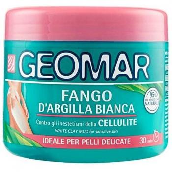 Fango de Arcilla Blanca Anticelulítico GEOMAR 650 g para Pieles Delicadas
