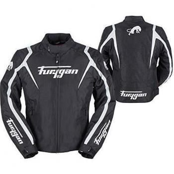 Furygan Irus Chaqueta, Hombre, Noir-Blanc, L
