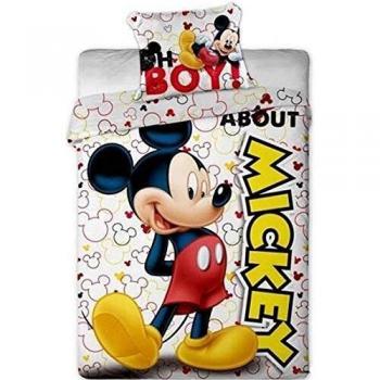Funda nordica Mickey Disney cama 90cm microfibra