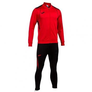 Chándal Joma Championship VII rojo negro para hombre, completo, multicolor, disponible en tallas infantiles y adultas