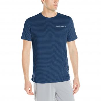 Under Armour Charged Cotton SS T Camiseta, Men, Negro