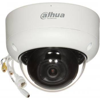 Cámara IP de Seguridad Dahua 8MP WizSense 4K UHD Antivandálica con Lente Fija de 2.8 mm IPC-HDBW3842E-AS-0280B