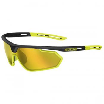 Salice 018 RWX Black/Yellow Men's Sunglasses Standard Size