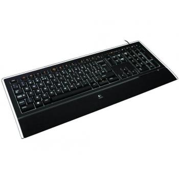 Logitech K740 Keyboard, Pan Nordic Wired Illuminated, 920-005692