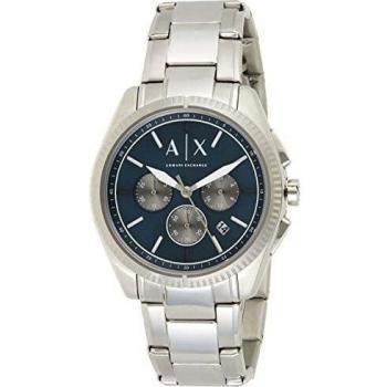 Armani Exchange Reloj Analógico para de los Hombres de Cuarzo con Correa en Acero Inoxidable AX2850