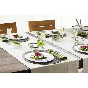 MOZAIK 4 cuencos pequeños de plástico de 14cm