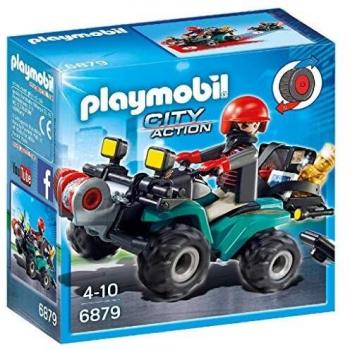 Playmobil Ladrón con Quad y Botín 6879