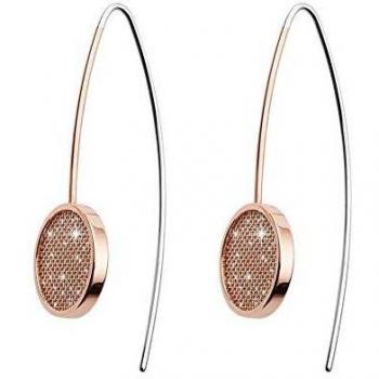 Pendientes colgantes de mujer Skagen de acero inoxidable SKJ1174791