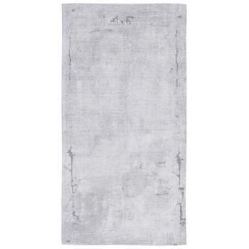 Alfombra Gris 80 x 150 cm - Originalidad y Calidad Poliéster Algodón