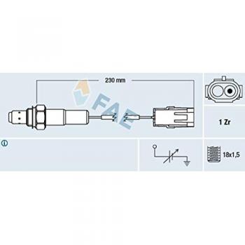 FAE Sonda Lambda 77103 para RENAULT: Express, Clio, R19, Extra, Rapid, Lutécia