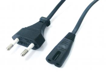 Elbe CA-160-AC - Cable de alimentación de 1,5 m, color negro