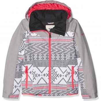 Roxy Sassy – Chaqueta de esquí para niña Windy Road True Black Fr: 12 ans
