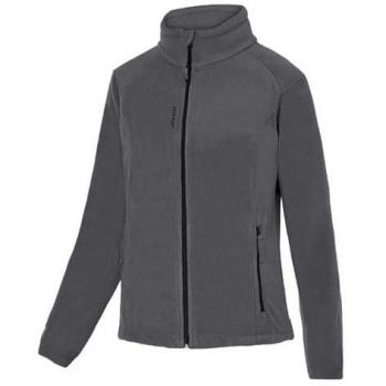 Chaqueta Polar Ecotech 380 Joluvi Mujer Antracita/Negro con Cierre Completo