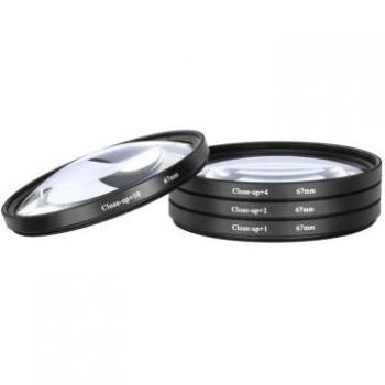mm 4-Piece Close-Up Filter Kit with +1, +2, +4, and +10 Magnification Levels6 X 32mm Brass Round Head Screws