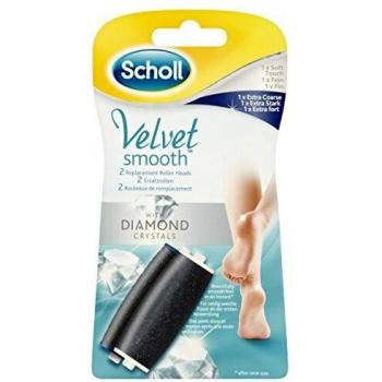 Scholl Velvet Smooth Diamond Pedi Mix Pack Hard Skin Remover Refills, Pack Of 2, 50 g