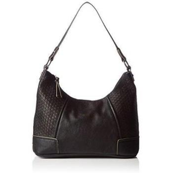 TamarisSHELLY Hobo Bag - bolsa de medio lado Mujer
, color Negro, talla 34x19x13 cm