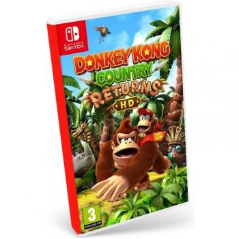Nintendo Switch Donkey Kong Country Returns HD - Juego de plataforma, nuevo precintado, PAL España