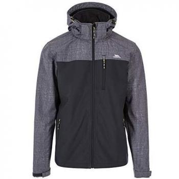Trespass Abbott Men's Softshell Jacket - Dark Grey Marl, 2XL