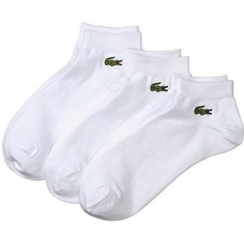Lacoste RA1163-00 - Calcetines Invisibles para mujer, color weiß