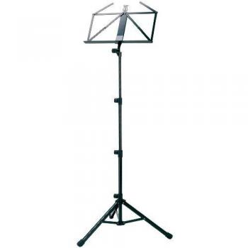 K&M 10810 Ultra Stable Adjustable Black Music Stand